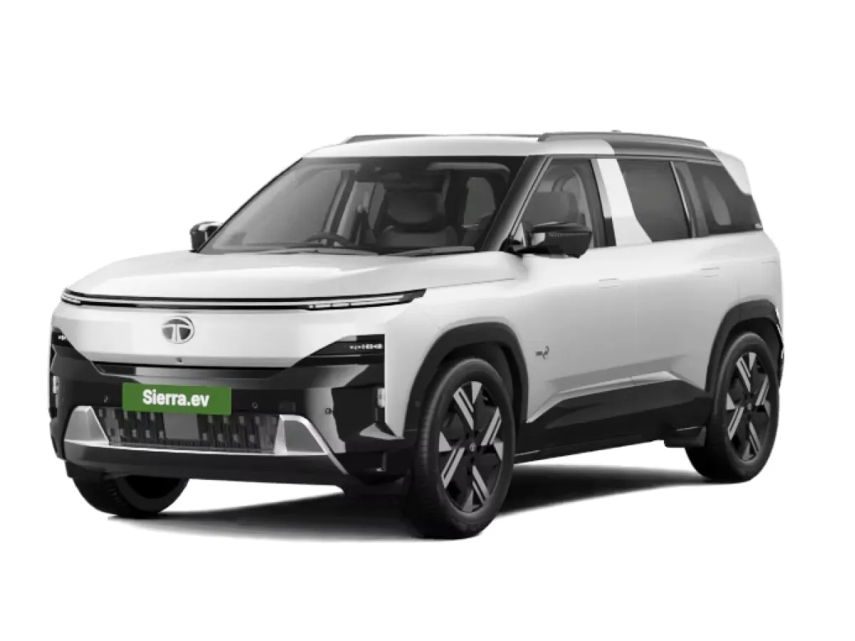 Tata Sierra EV Pristine White